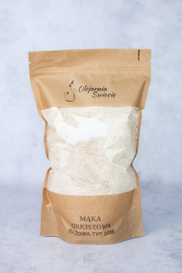 Mąka orkiszowa 1 kg - obrazek 2