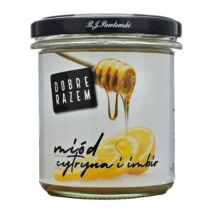 Miodowa Cytryna z Imbirem 380g