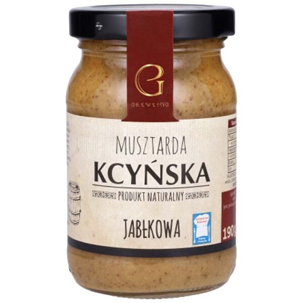 Musztarda Kcyńska Jabłkowa 190g