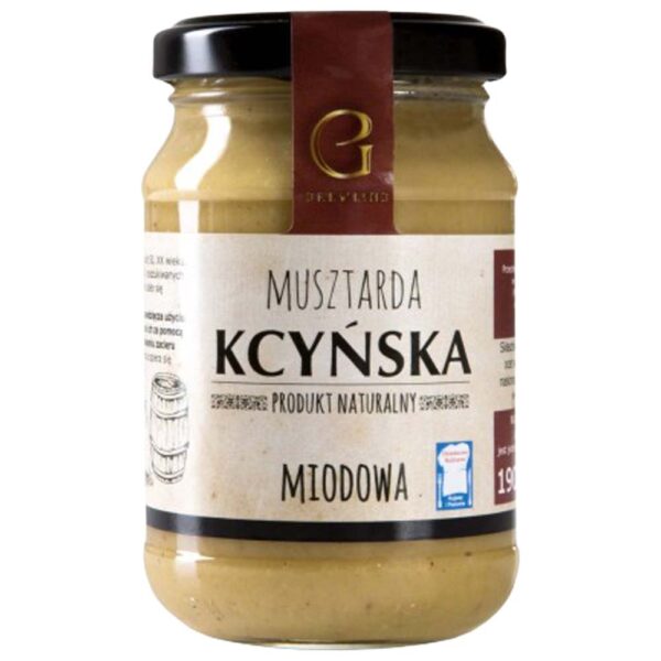 Musztarda Kcyńska Miodowa 190g