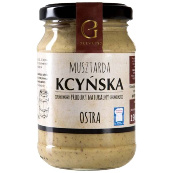 Musztarda Kcyńska Ostra 190g