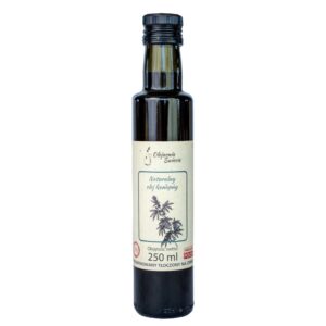 Olej konopny 250ml – szklana butelka