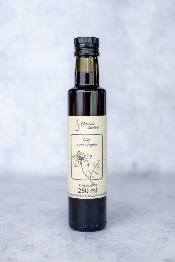 Olej z czarnuszki 250 ml - obrazek 2