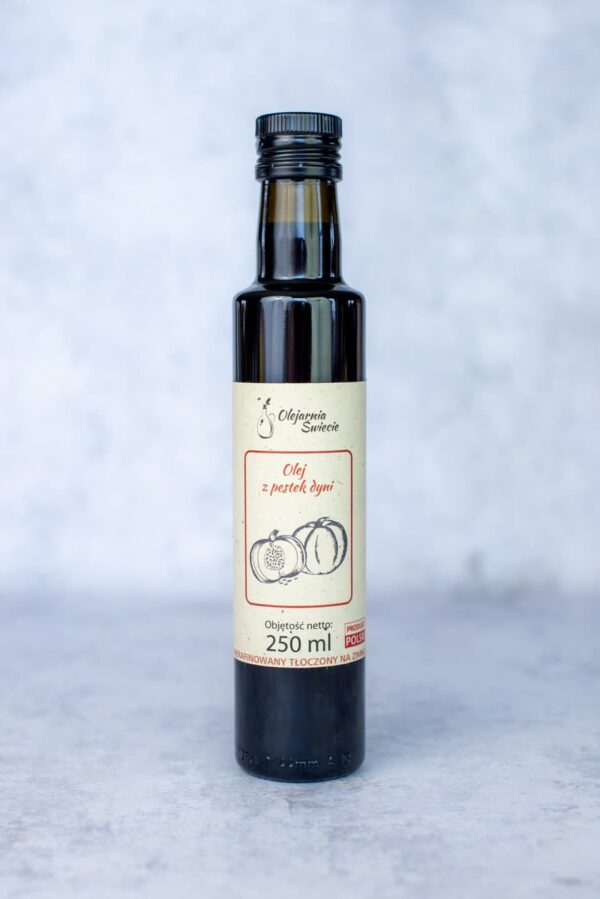 Olej z pestek dyni 250 ml - obrazek 2