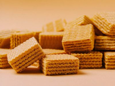 Domowe wafle z kajmakiem | Słodka przekąska z dzieciństwa